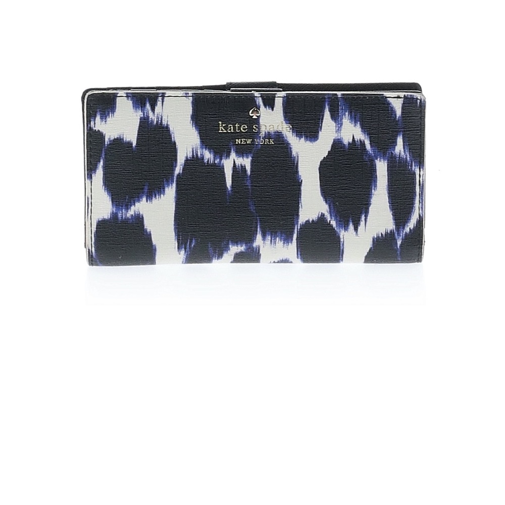 kate spade New York Navy & White Printed Continental Wallet